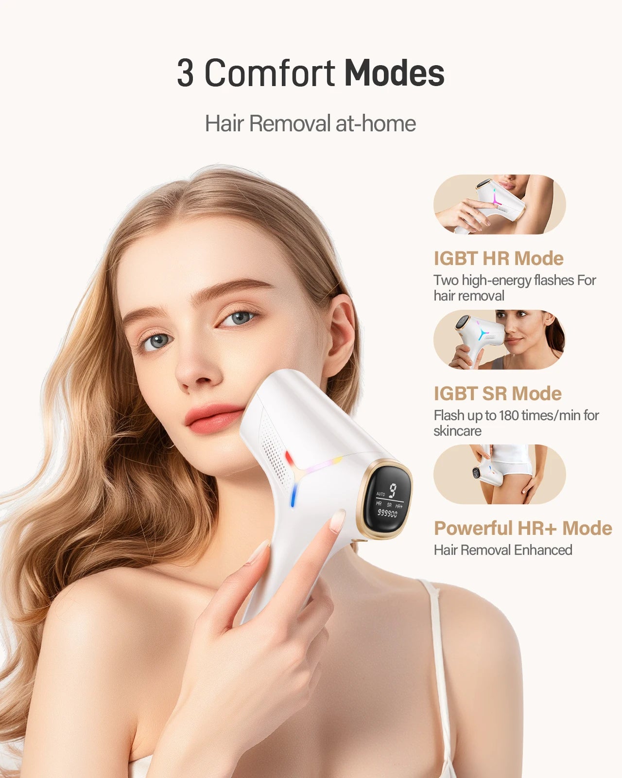 SilkSkin Pro IPL Laser Hair Removal Device