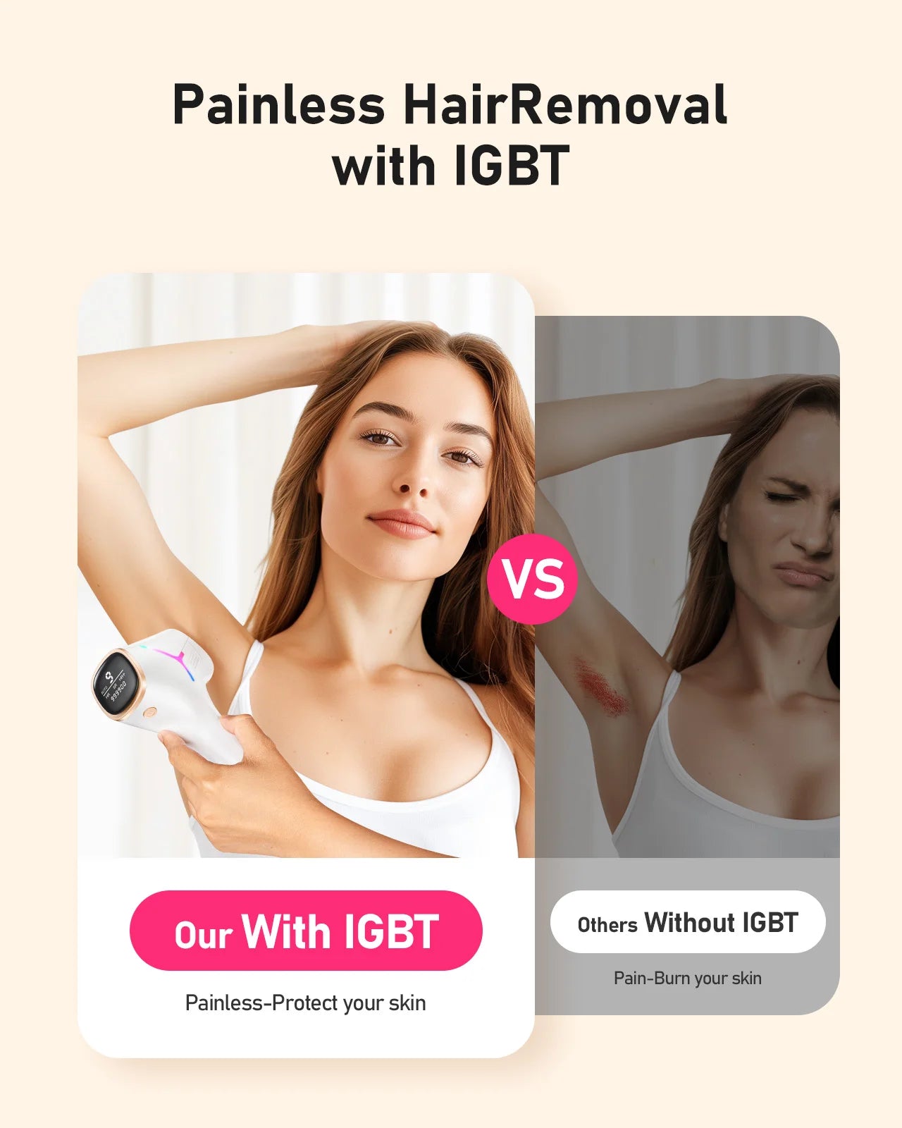 SilkSkin Pro IPL Laser Hair Removal Device