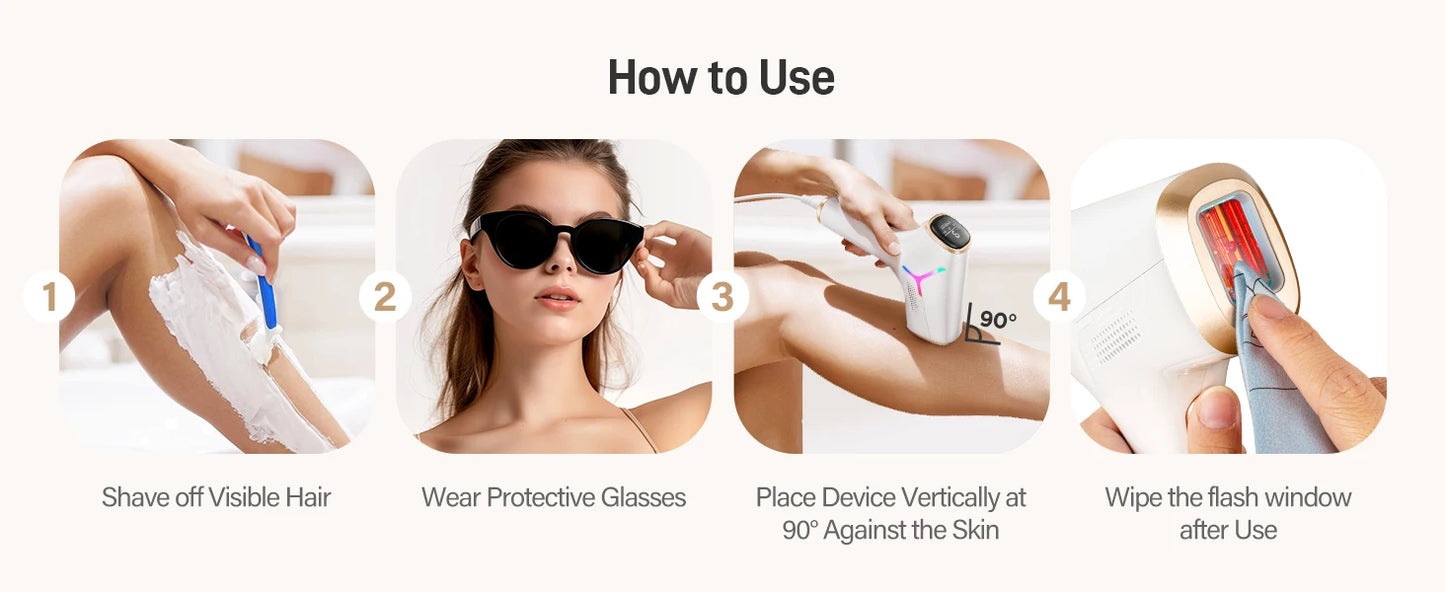 SilkSkin Pro IPL Laser Hair Removal Device